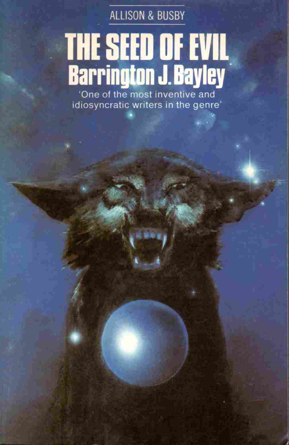 the cover of The Seed of Evil by Barrington J. Bayley